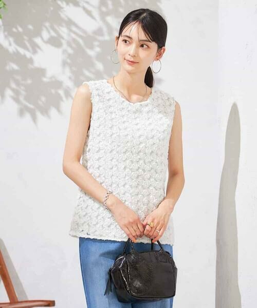 a.v.v / アー・ヴェ・ヴェ カットソー | ローズチュールレーストップス | 詳細2