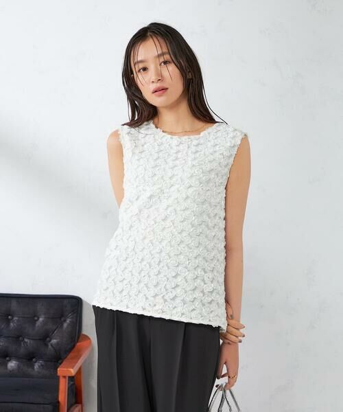 a.v.v / アー・ヴェ・ヴェ カットソー | ローズチュールレーストップス | 詳細8