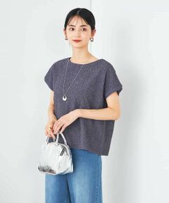 a.v.v / アー・ヴェ・ヴェ カットソー | ぽこぽこクロップドトップス