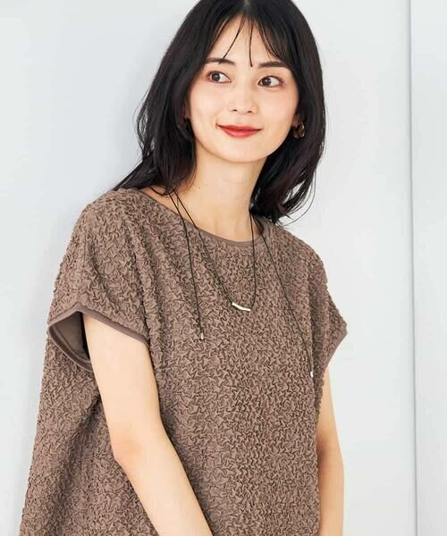 a.v.v / アー・ヴェ・ヴェ カットソー | ぽこぽこクロップドトップス | 詳細12