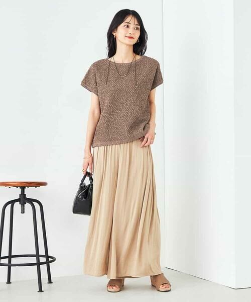 a.v.v / アー・ヴェ・ヴェ カットソー | ぽこぽこクロップドトップス | 詳細13