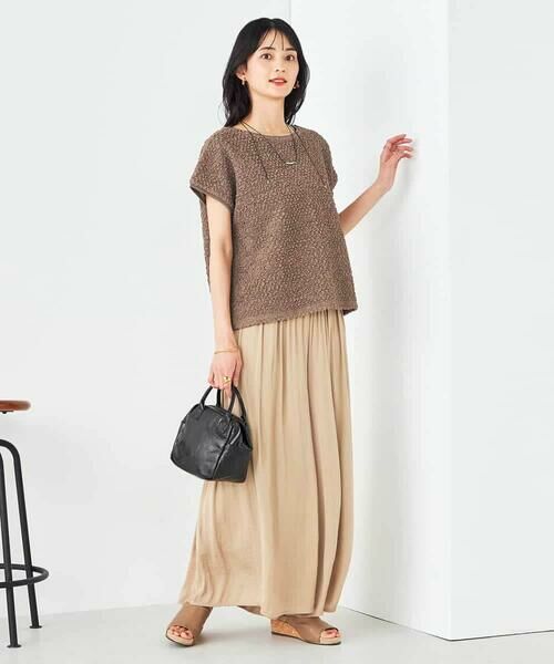 a.v.v / アー・ヴェ・ヴェ カットソー | ぽこぽこクロップドトップス | 詳細14