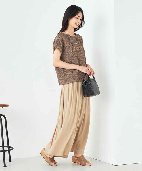 a.v.v / アー・ヴェ・ヴェ カットソー | ぽこぽこクロップドトップス | 詳細15