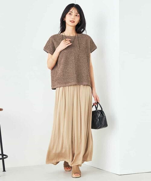 a.v.v / アー・ヴェ・ヴェ カットソー | ぽこぽこクロップドトップス | 詳細16