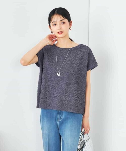 a.v.v / アー・ヴェ・ヴェ カットソー | ぽこぽこクロップドトップス | 詳細18