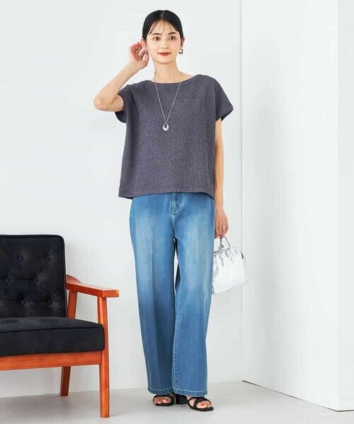 a.v.v / アー・ヴェ・ヴェ カットソー | ぽこぽこクロップドトップス | 詳細21