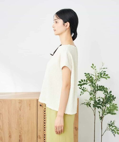 a.v.v / アー・ヴェ・ヴェ カットソー | ぽこぽこクロップドトップス | 詳細24