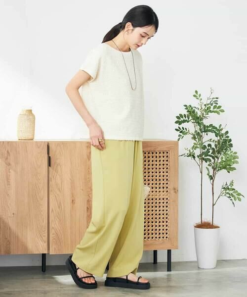 a.v.v / アー・ヴェ・ヴェ カットソー | ぽこぽこクロップドトップス | 詳細5