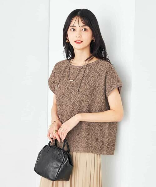 a.v.v / アー・ヴェ・ヴェ カットソー | ぽこぽこクロップドトップス | 詳細9