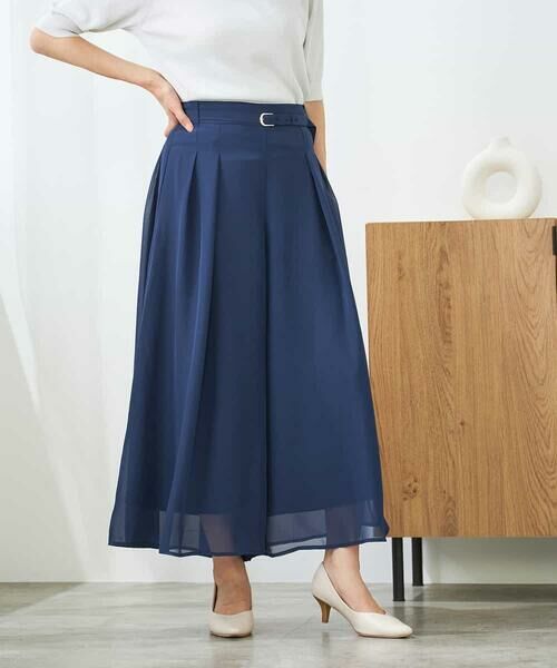 a.v.v / アー・ヴェ・ヴェ その他パンツ | シアーワイドパンツ | 詳細1