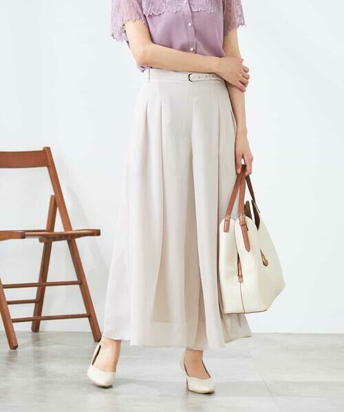 a.v.v / アー・ヴェ・ヴェ その他パンツ | シアーワイドパンツ | 詳細12