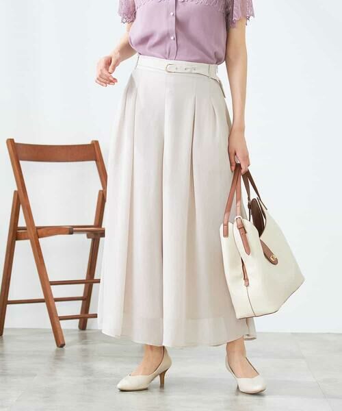 a.v.v / アー・ヴェ・ヴェ その他パンツ | シアーワイドパンツ | 詳細13