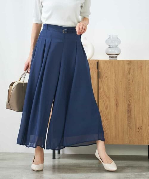 a.v.v / アー・ヴェ・ヴェ その他パンツ | シアーワイドパンツ | 詳細2