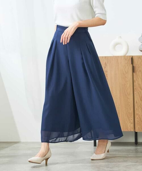 a.v.v / アー・ヴェ・ヴェ その他パンツ | シアーワイドパンツ | 詳細5