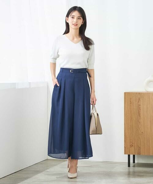 a.v.v / アー・ヴェ・ヴェ その他パンツ | シアーワイドパンツ | 詳細6