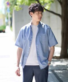 a.v.v / アー・ヴェ・ヴェ シャツ・ブラウス | 【接触冷感/イージーケア/速乾】リネン混半袖シャツ