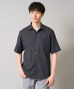 a.v.v / アー・ヴェ・ヴェ シャツ・ブラウス | 【接触冷感/イージーケア/速乾】リネン混半袖シャツ
