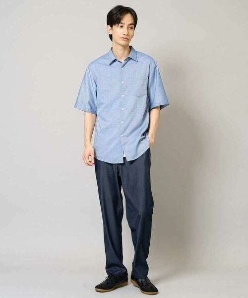 a.v.v / アー・ヴェ・ヴェ シャツ・ブラウス | 【接触冷感/イージーケア/速乾】リネン混半袖シャツ | 詳細12