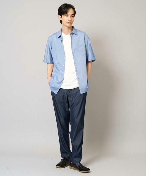 a.v.v / アー・ヴェ・ヴェ シャツ・ブラウス | 【接触冷感/イージーケア/速乾】リネン混半袖シャツ | 詳細13