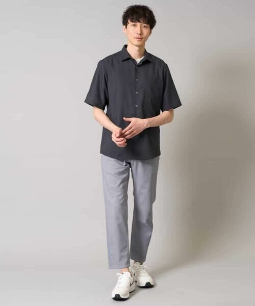 a.v.v / アー・ヴェ・ヴェ シャツ・ブラウス | 【接触冷感/イージーケア/速乾】リネン混半袖シャツ | 詳細21