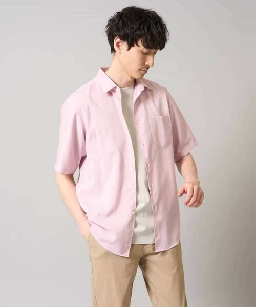 a.v.v / アー・ヴェ・ヴェ シャツ・ブラウス | 【接触冷感/イージーケア/速乾】リネン混半袖シャツ | 詳細25