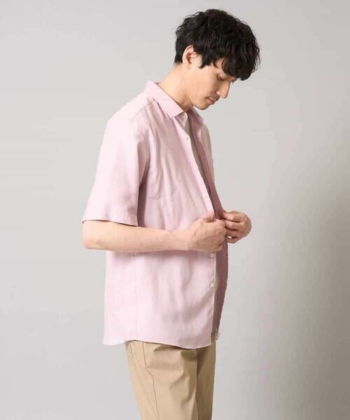 a.v.v / アー・ヴェ・ヴェ シャツ・ブラウス | 【接触冷感/イージーケア/速乾】リネン混半袖シャツ | 詳細26