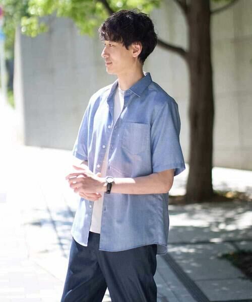 a.v.v / アー・ヴェ・ヴェ シャツ・ブラウス | 【接触冷感/イージーケア/速乾】リネン混半袖シャツ | 詳細29