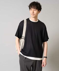 a.v.v / アー・ヴェ・ヴェ カットソー | 【2SET/洗濯機で洗える】シアーニットアンサンブル