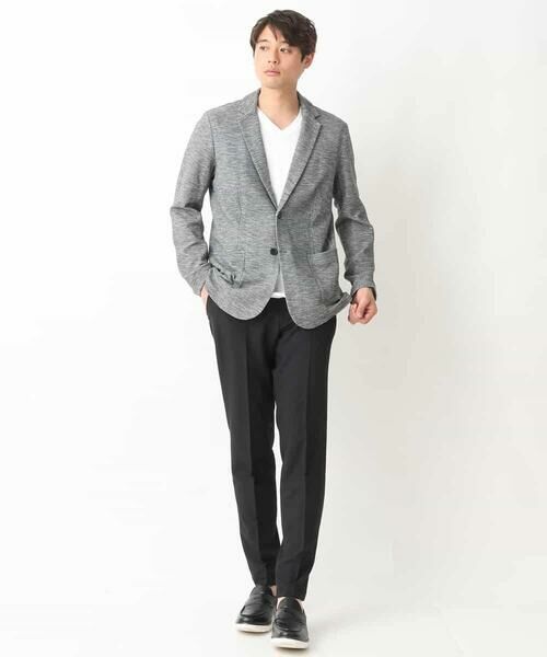 a.v.v / アー・ヴェ・ヴェ テーラードジャケット | 【イージーケア】スマートカノコサマージャケット | 詳細10