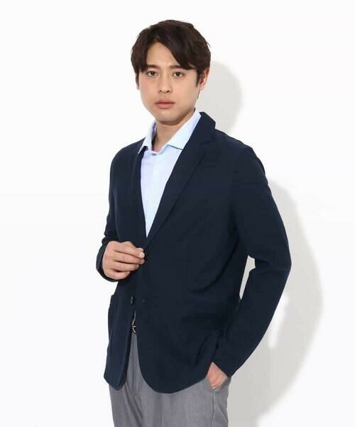 a.v.v / アー・ヴェ・ヴェ テーラードジャケット | 【イージーケア】スマートカノコサマージャケット | 詳細13