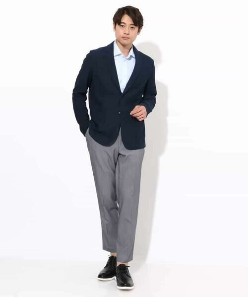 a.v.v / アー・ヴェ・ヴェ テーラードジャケット | 【イージーケア】スマートカノコサマージャケット | 詳細4