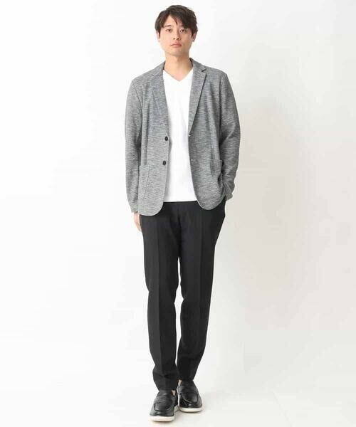 a.v.v / アー・ヴェ・ヴェ テーラードジャケット | 【イージーケア】スマートカノコサマージャケット | 詳細9