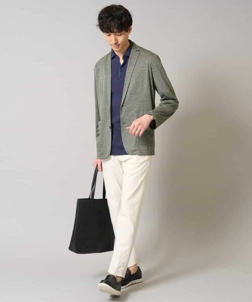 a.v.v / アー・ヴェ・ヴェ テーラードジャケット | 【イージーケア/接触冷感】ブライト天竺サマージャケット【吸水速乾/UVカット】 | 詳細11