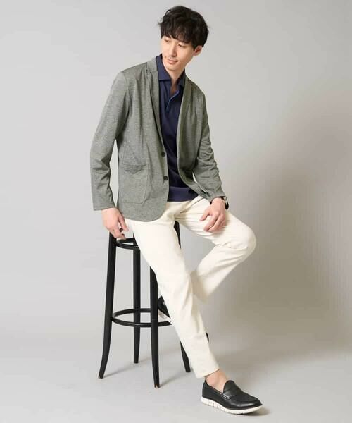 a.v.v / アー・ヴェ・ヴェ テーラードジャケット | 【イージーケア/接触冷感】ブライト天竺サマージャケット【吸水速乾/UVカット】 | 詳細13