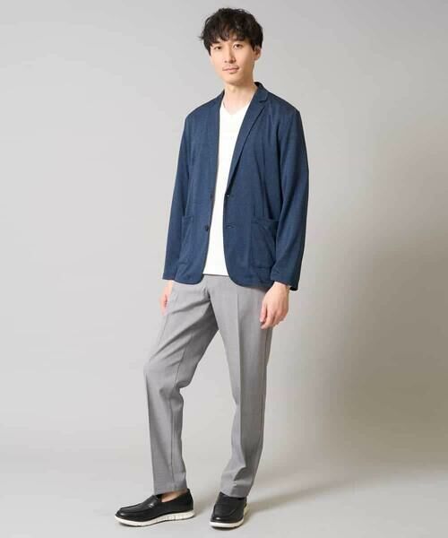 a.v.v / アー・ヴェ・ヴェ テーラードジャケット | 【イージーケア/接触冷感】ブライト天竺サマージャケット【吸水速乾/UVカット】 | 詳細3