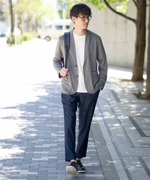 a.v.v / アー・ヴェ・ヴェ テーラードジャケット | 【イージーケア/接触冷感】ブライト天竺サマージャケット【吸水速乾/UVカット】 | 詳細6