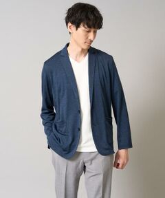 a.v.v / アー・ヴェ・ヴェ テーラードジャケット | 【洗える/接触冷感】ブライト天竺サマージャケット【吸水速乾/UVカット】