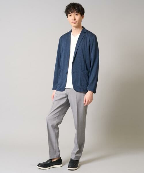 a.v.v / アー・ヴェ・ヴェ テーラードジャケット | 【洗える/接触冷感】ブライト天竺サマージャケット【吸水速乾/UVカット】 | 詳細1