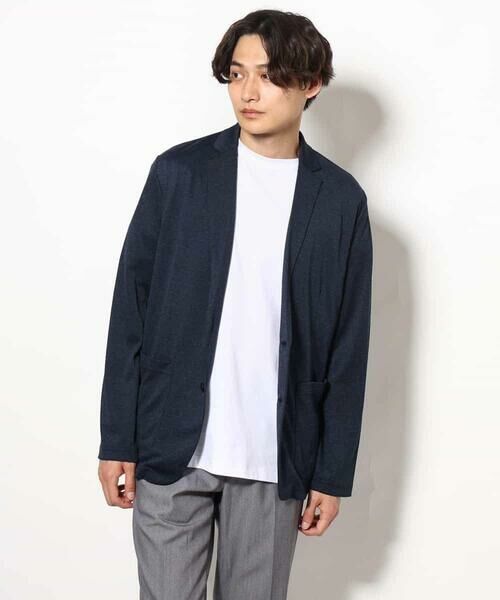 a.v.v / アー・ヴェ・ヴェ テーラードジャケット | 【洗える/接触冷感】ブライト天竺サマージャケット【吸水速乾/UVカット】 | 詳細12