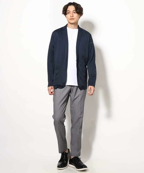 a.v.v / アー・ヴェ・ヴェ テーラードジャケット | 【洗える/接触冷感】ブライト天竺サマージャケット【吸水速乾/UVカット】 | 詳細3