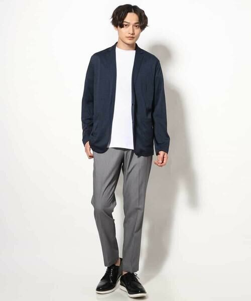 a.v.v / アー・ヴェ・ヴェ テーラードジャケット | 【洗える/接触冷感】ブライト天竺サマージャケット【吸水速乾/UVカット】 | 詳細4