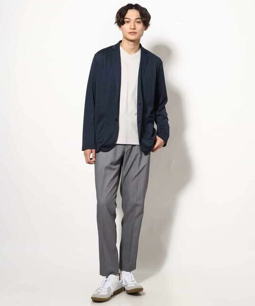 a.v.v / アー・ヴェ・ヴェ テーラードジャケット | 【洗える/接触冷感】ブライト天竺サマージャケット【吸水速乾/UVカット】 | 詳細7