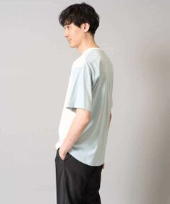 a.v.v / アー・ヴェ・ヴェ カットソー | 【接触冷感/綿100％】切替セミワイドカットソー