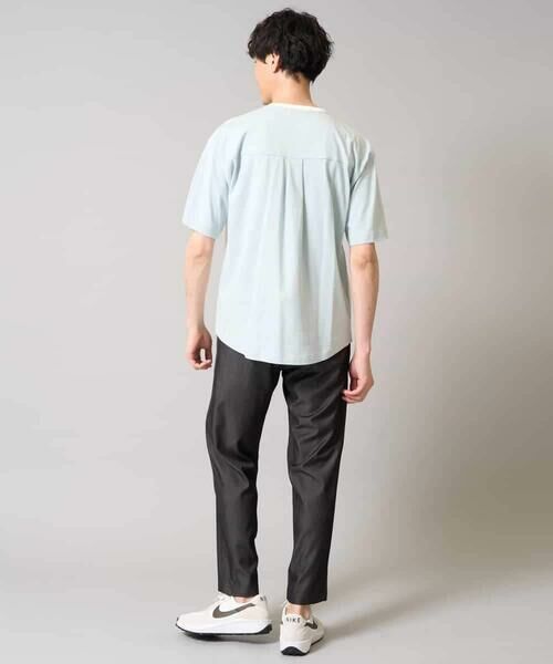 a.v.v / アー・ヴェ・ヴェ カットソー | 【接触冷感/綿100%】切替セミワイドカットソー | 詳細12