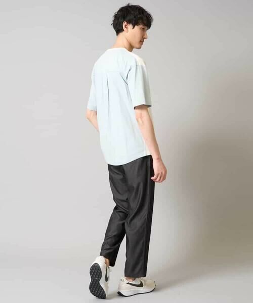 a.v.v / アー・ヴェ・ヴェ カットソー | 【接触冷感/綿100%】切替セミワイドカットソー | 詳細13