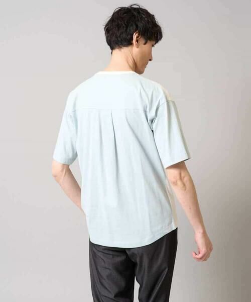 a.v.v / アー・ヴェ・ヴェ カットソー | 【接触冷感/綿100%】切替セミワイドカットソー | 詳細16