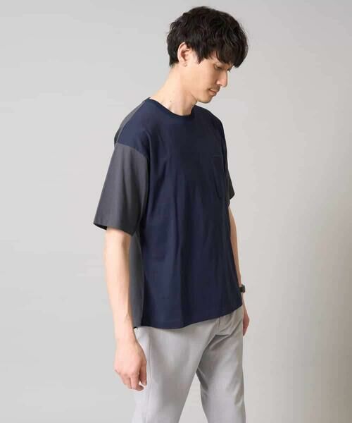 a.v.v / アー・ヴェ・ヴェ カットソー | 【接触冷感/綿100%】切替セミワイドカットソー | 詳細19