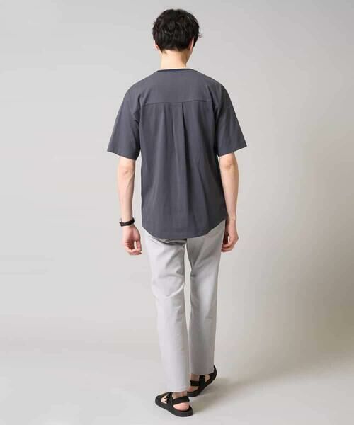 a.v.v / アー・ヴェ・ヴェ カットソー | 【接触冷感/綿100%】切替セミワイドカットソー | 詳細5