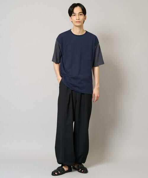 a.v.v / アー・ヴェ・ヴェ カットソー | 【接触冷感/綿100%】切替セミワイドカットソー | 詳細6