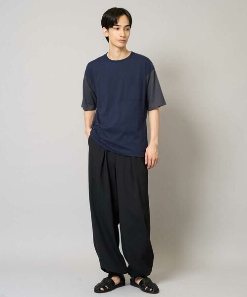 a.v.v / アー・ヴェ・ヴェ カットソー | 【接触冷感/綿100%】切替セミワイドカットソー | 詳細7